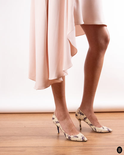 00's Christian Dior Silk Rose Dress M
