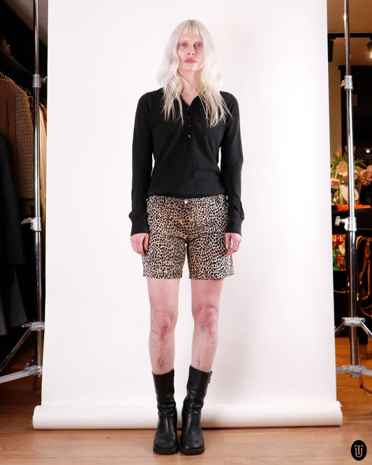00's Dolce & Gabbana Leopard Shorts M