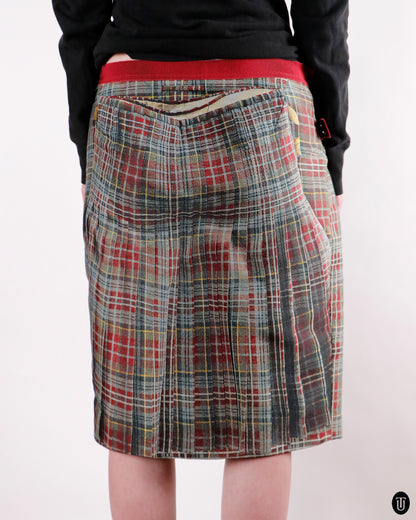 90's Jean Paul Gaultier Print Pattern Skirt L