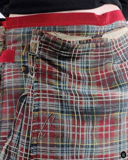 90's Jean Paul Gaultier Print Pattern Skirt L