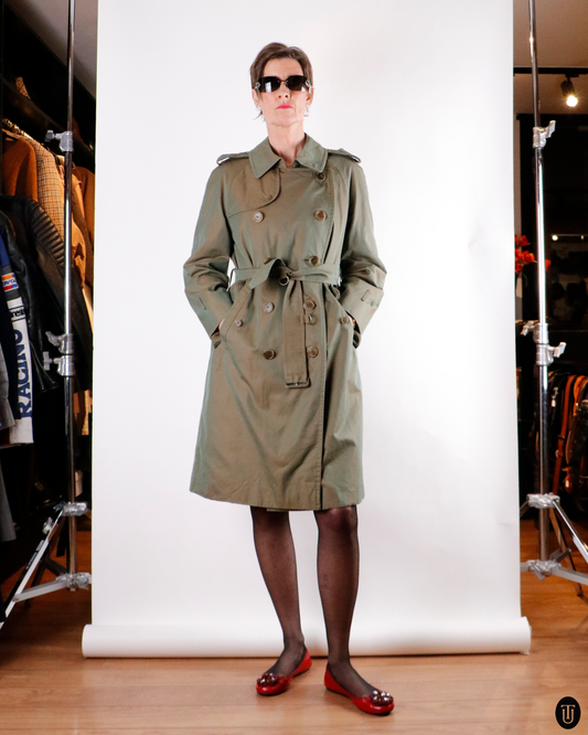 70's Burberry Trench Coat S