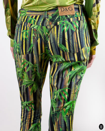 90's D&G Cotton Cigarette Pants M