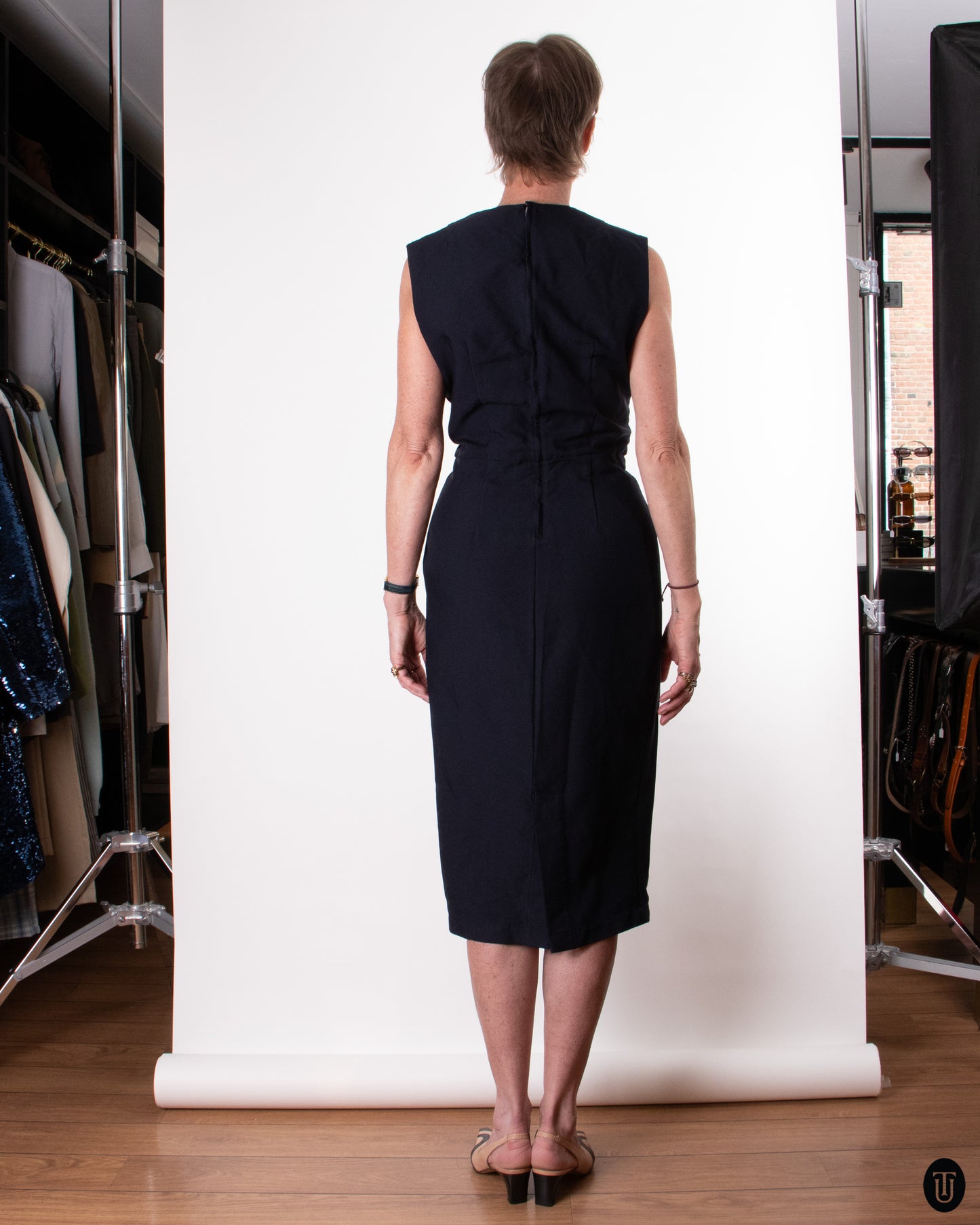 00's Comme Des Garçons Navy Dress M