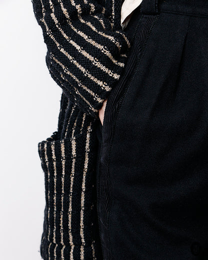 1970s Yves Saint Laurent Tricot Woollen Cardigan S