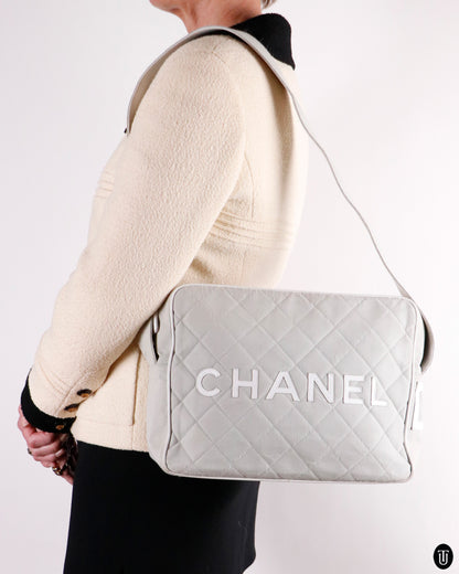 00's Chanel CC Sports Line Cross Body Bag