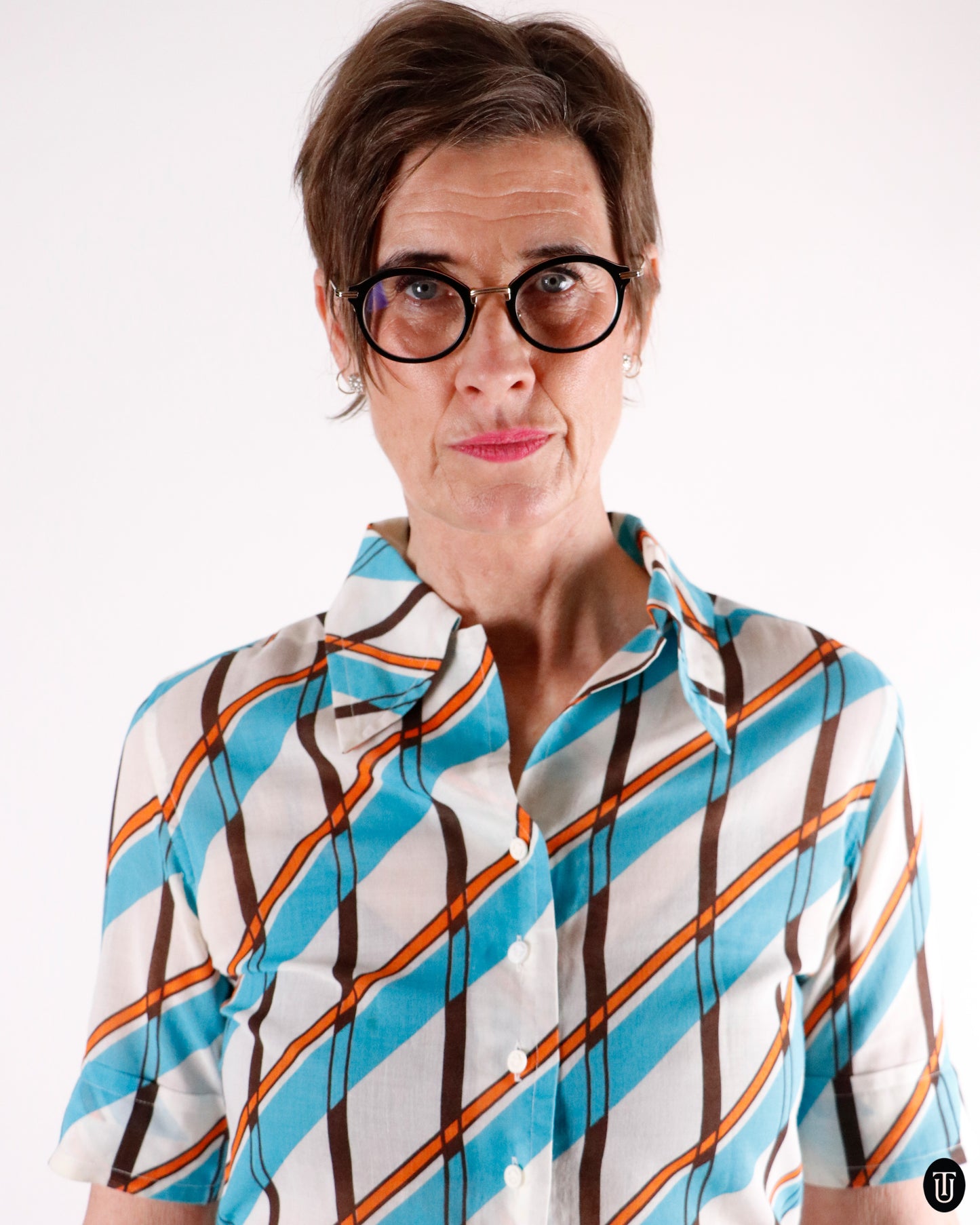 70's Christian Dior Cotton Shirt S