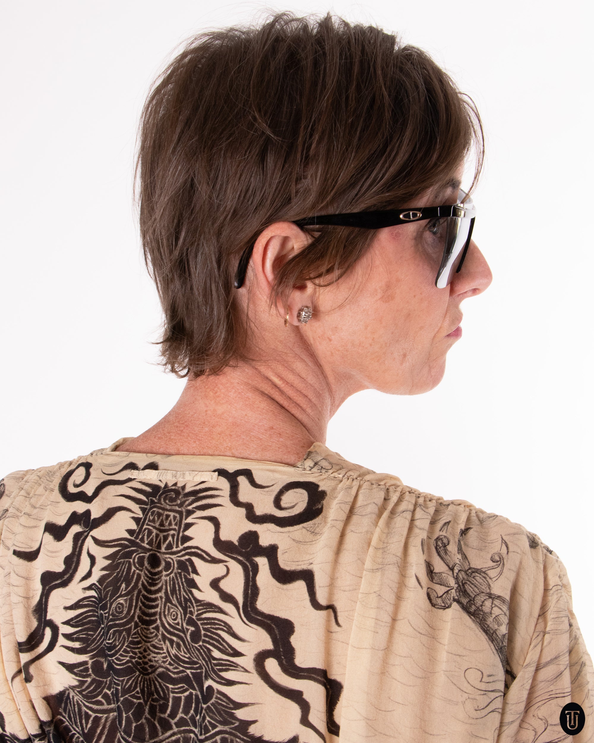 00's Jean Paul Gaultier Silk Blouse S