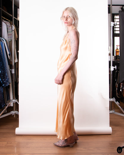 90's Silk Slip Dress S