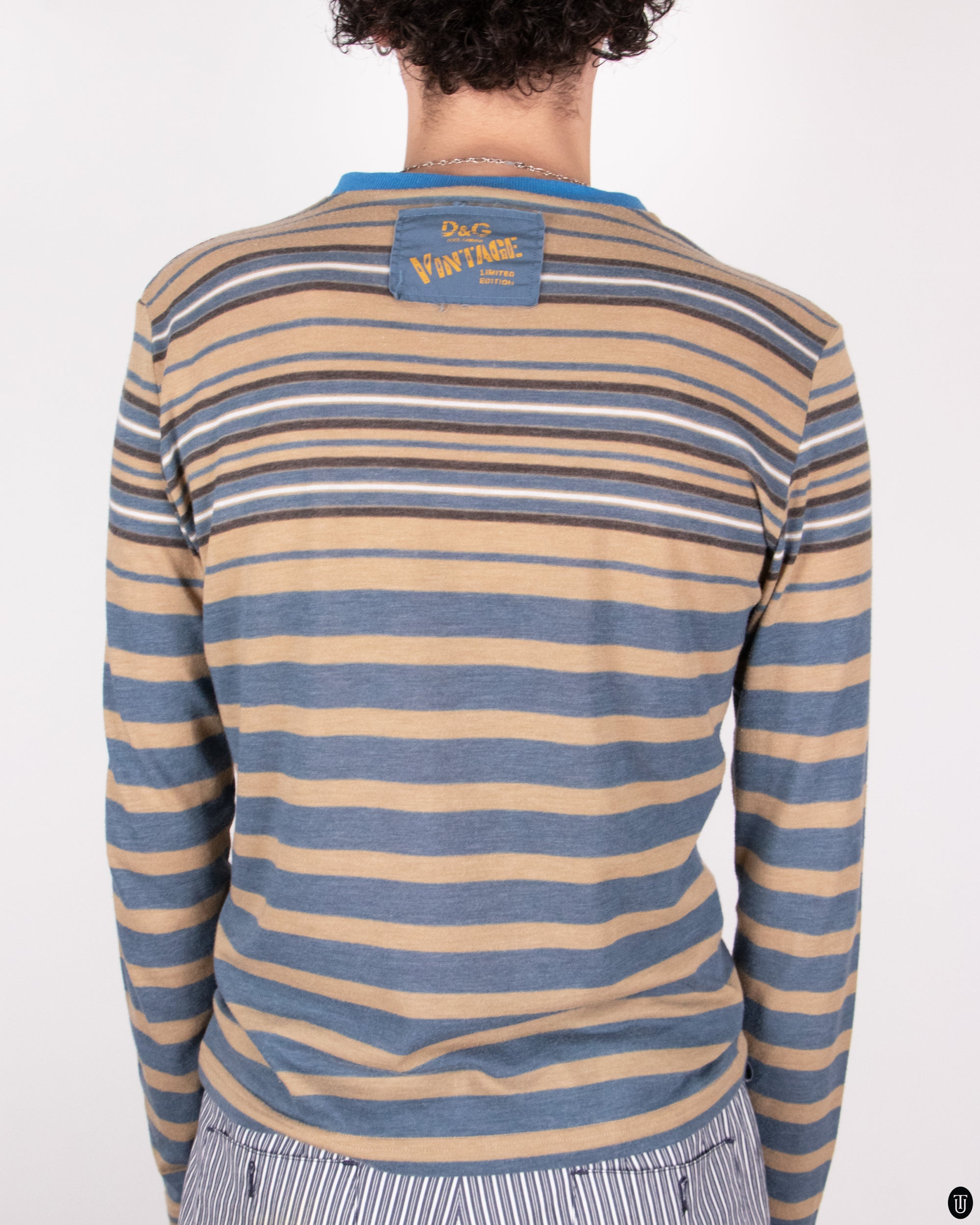 00s D&G Long Sleeve T-shirt XL