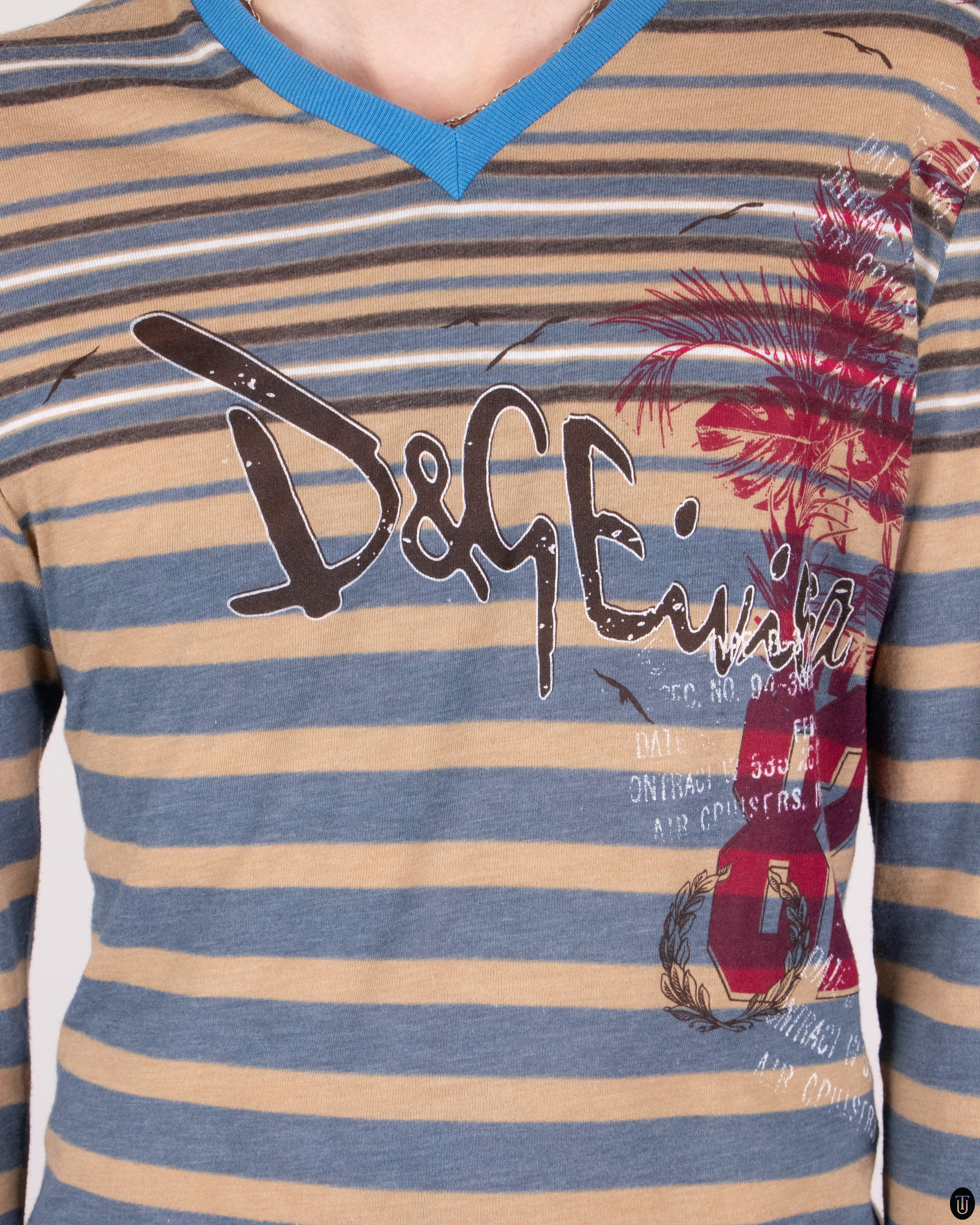00s D&G Long Sleeve T-shirt XL