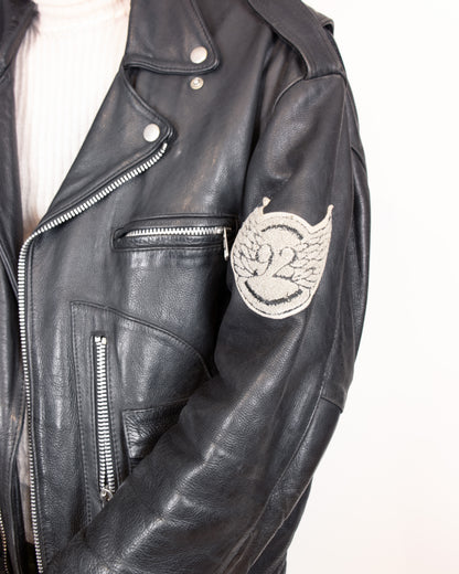 Rare 1969 Leather Championship Biker Jacket L