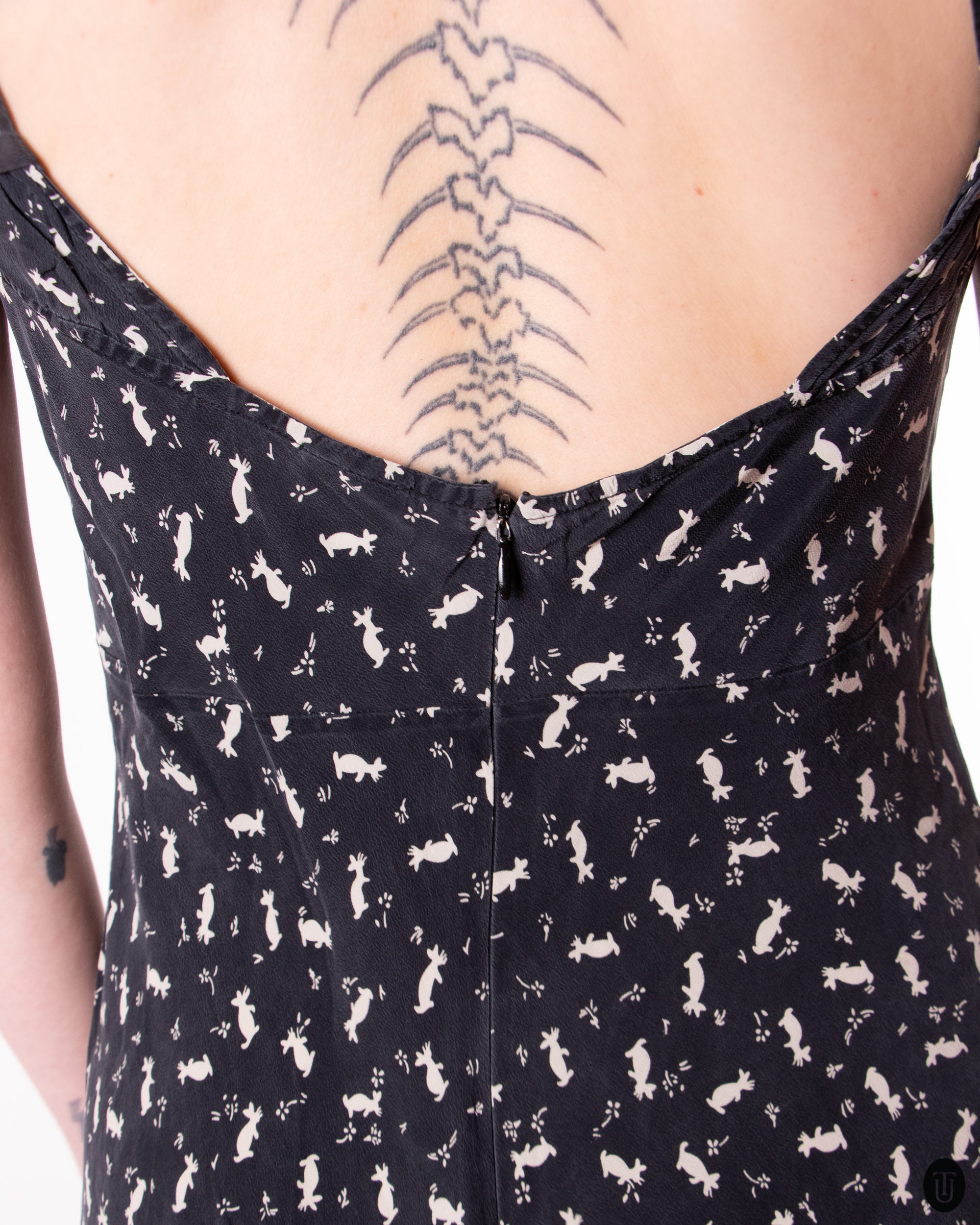 90's Aspesi Silk Dress M