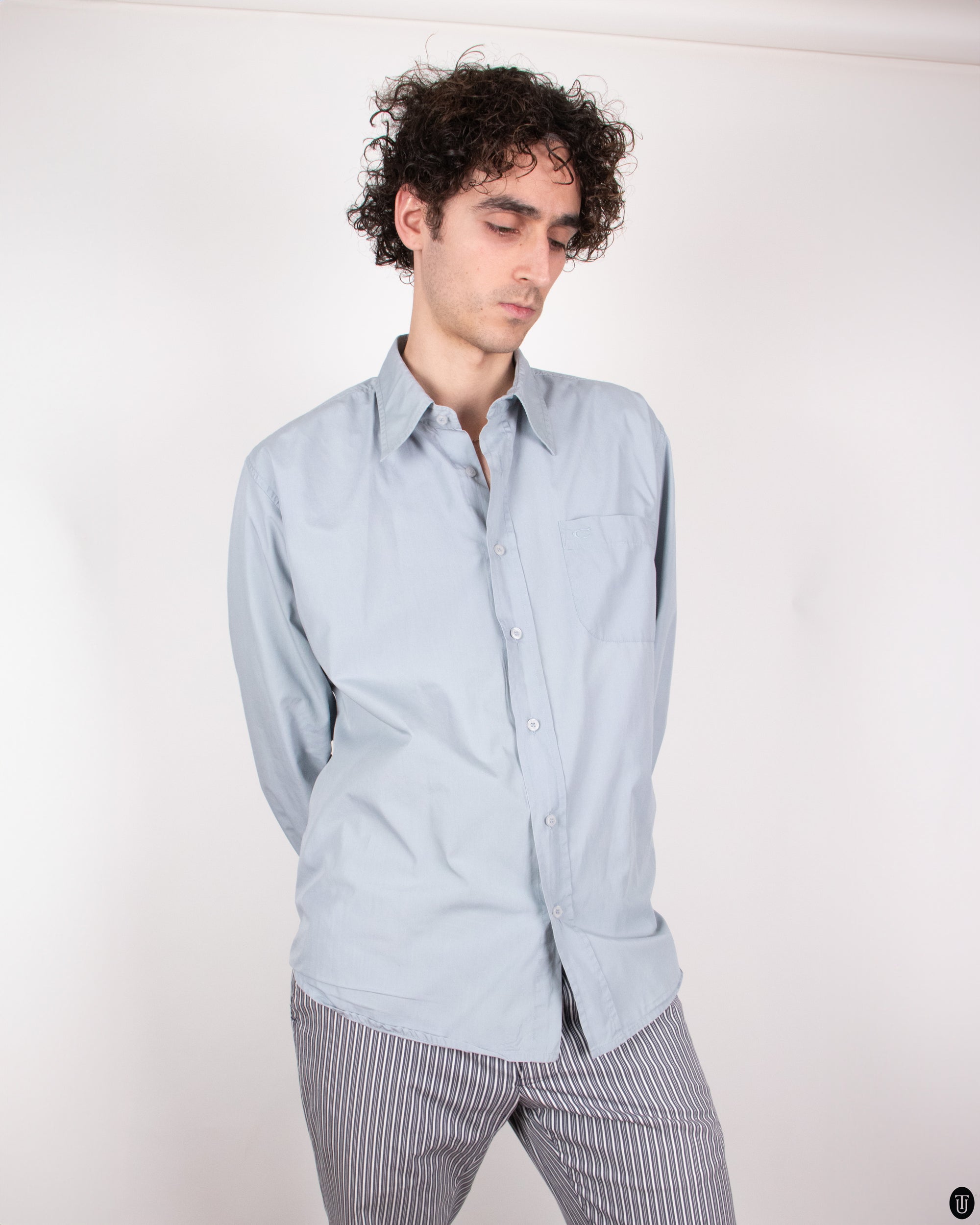 00's Carrera Cotton Shirt L