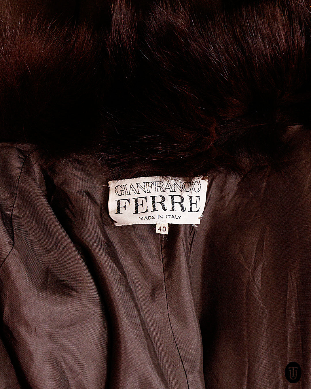 1980s Gianfranco Ferre Fur Trimmed Cape