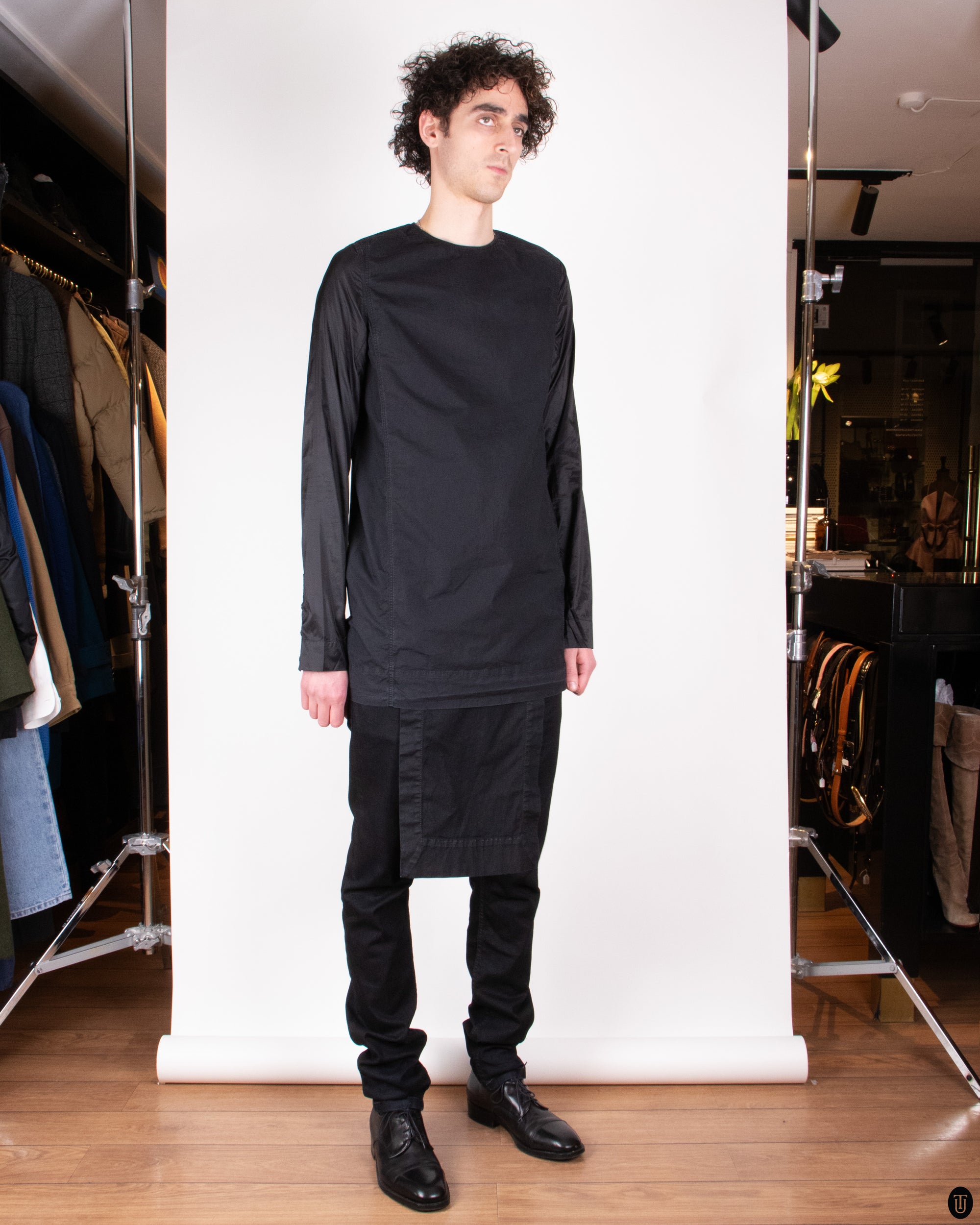 10's Rick Owens Dark Shadow Double Layer Top M