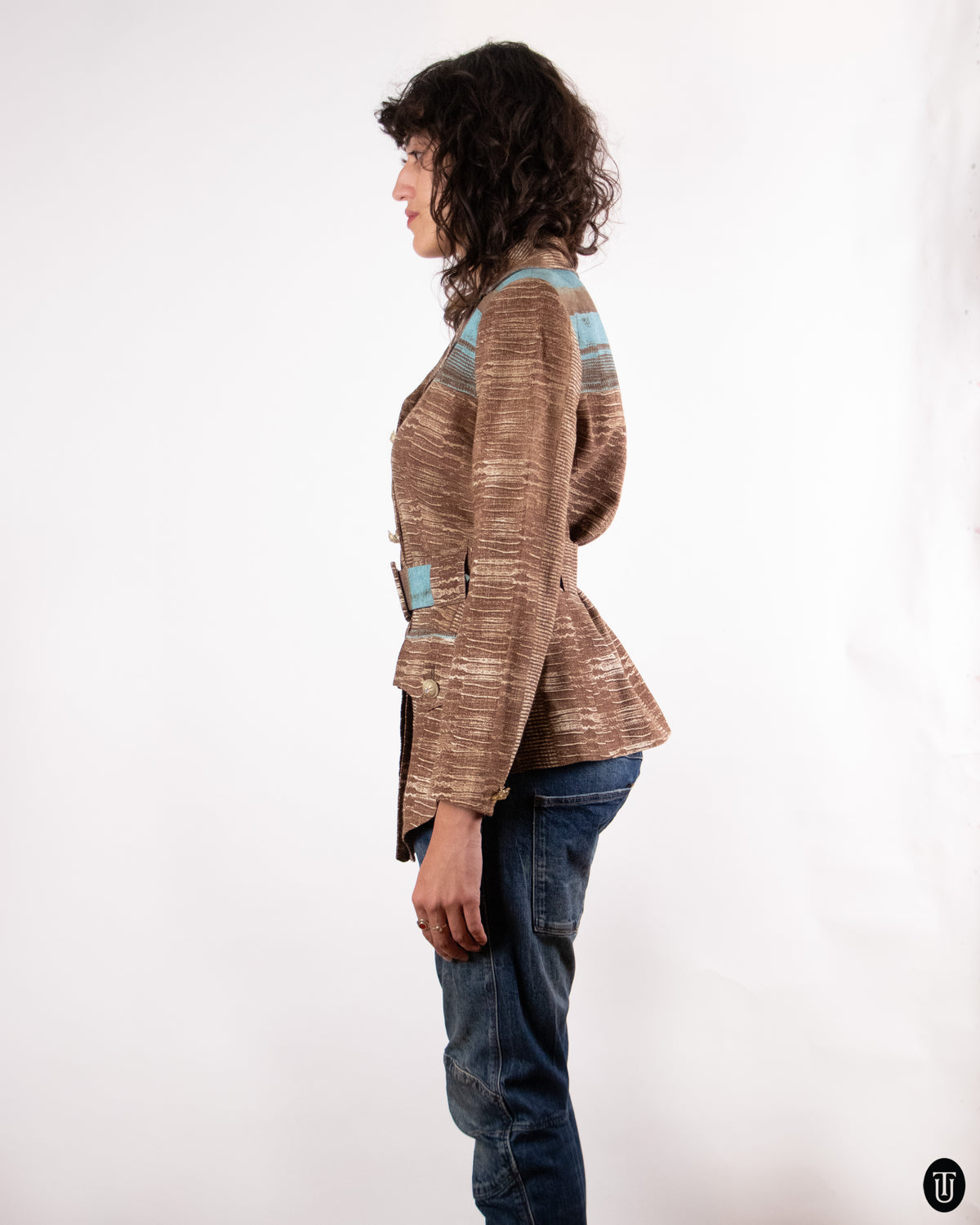 90's Christian Lacroix Safari Blazer M