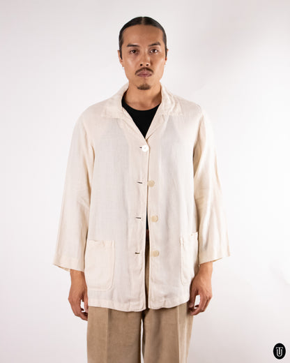 00's Cerutti Jeans Linen Blazer M