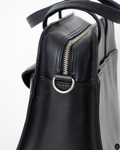 00s Y´saccs Black Leather Handbag