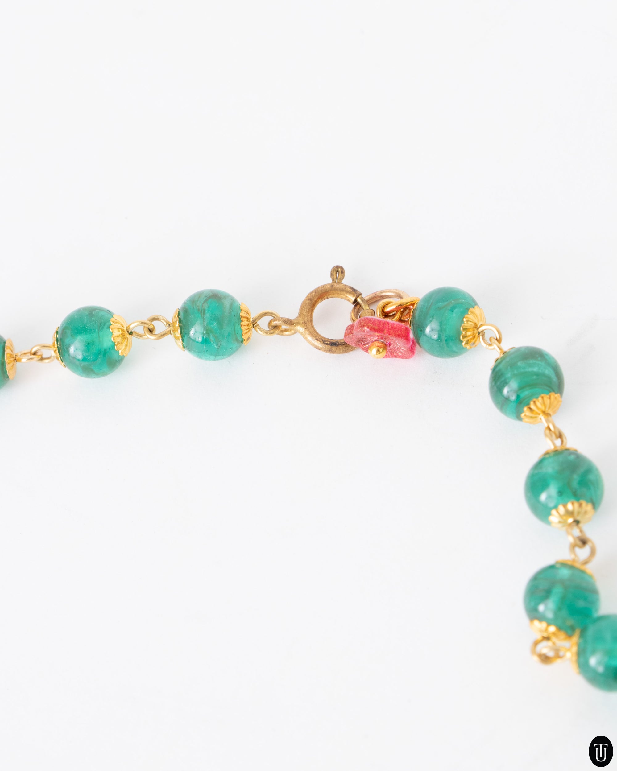 60's Italian Glass Bead Necklace