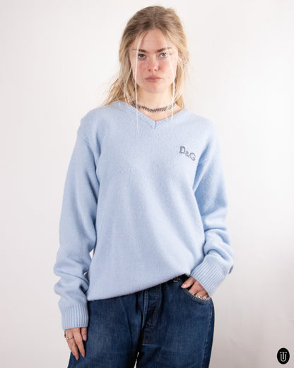 00's Dolce & Gabbana Cashmere and Wool Sweater M