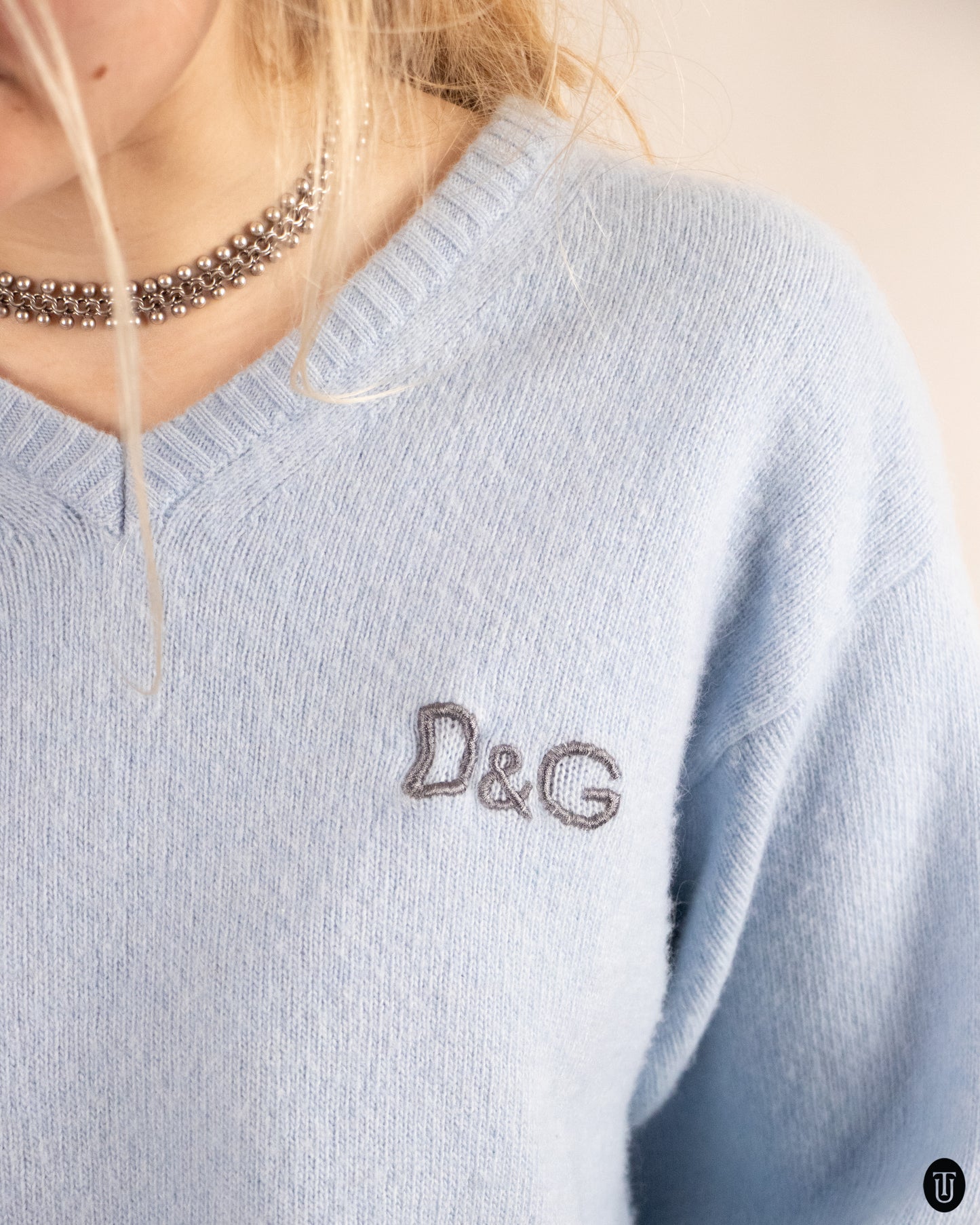 00's Dolce & Gabbana Cashmere and Wool Sweater M