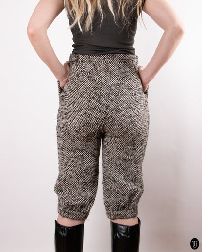 90's Yves Saint Laurent Rive Gauche Wool Bloomers S