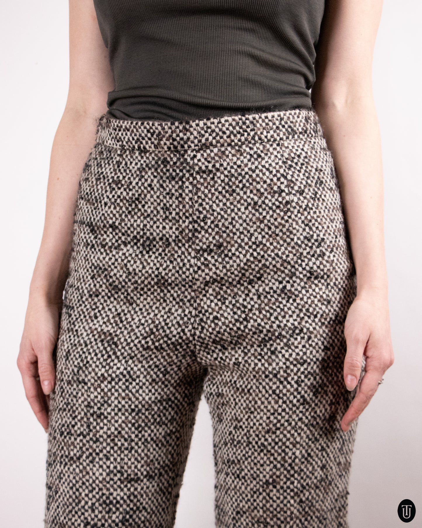 90's Yves Saint Laurent Rive Gauche Wool Bloomers S
