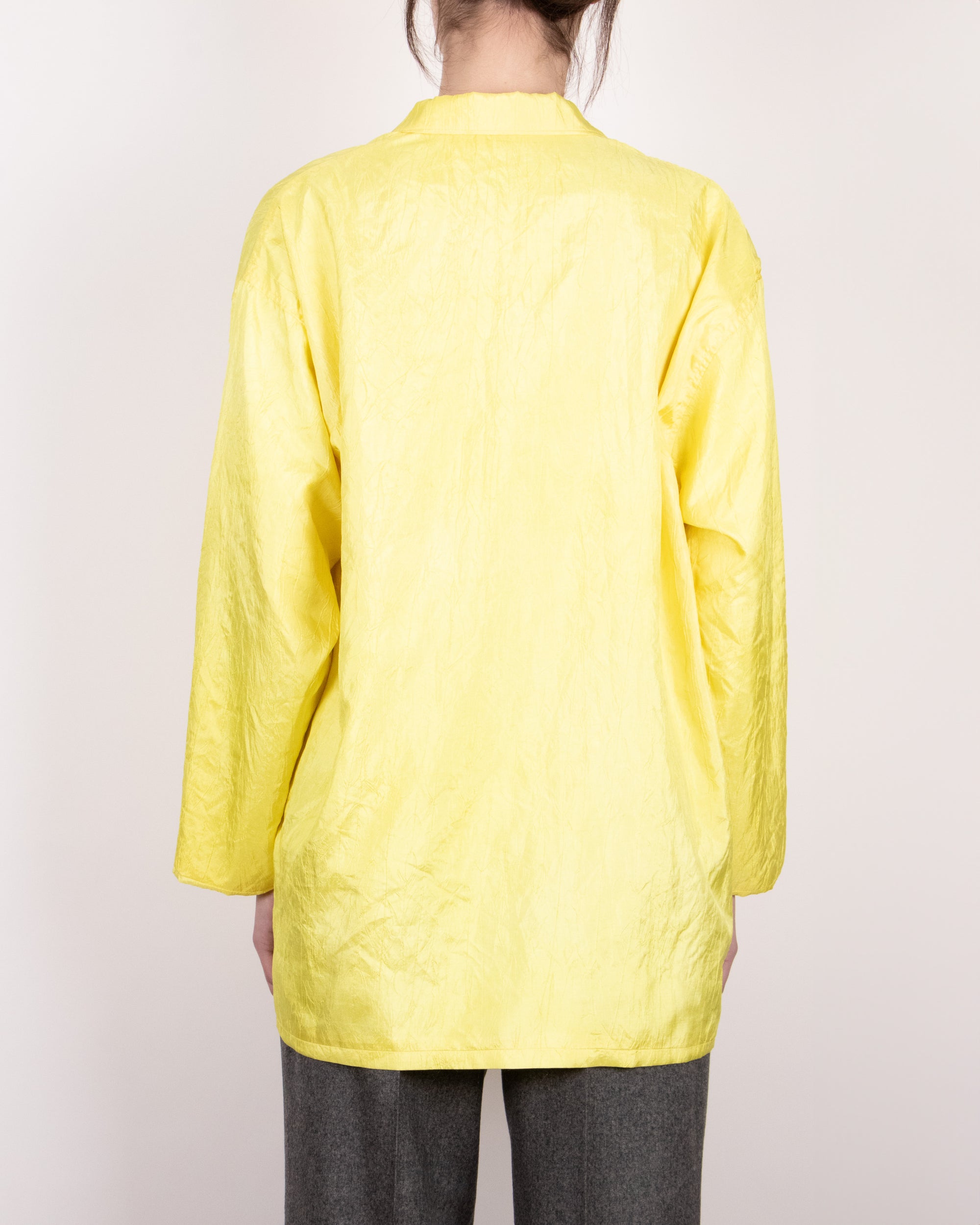 80's Commes Des Garçons Yellow Robe Des Chambres M