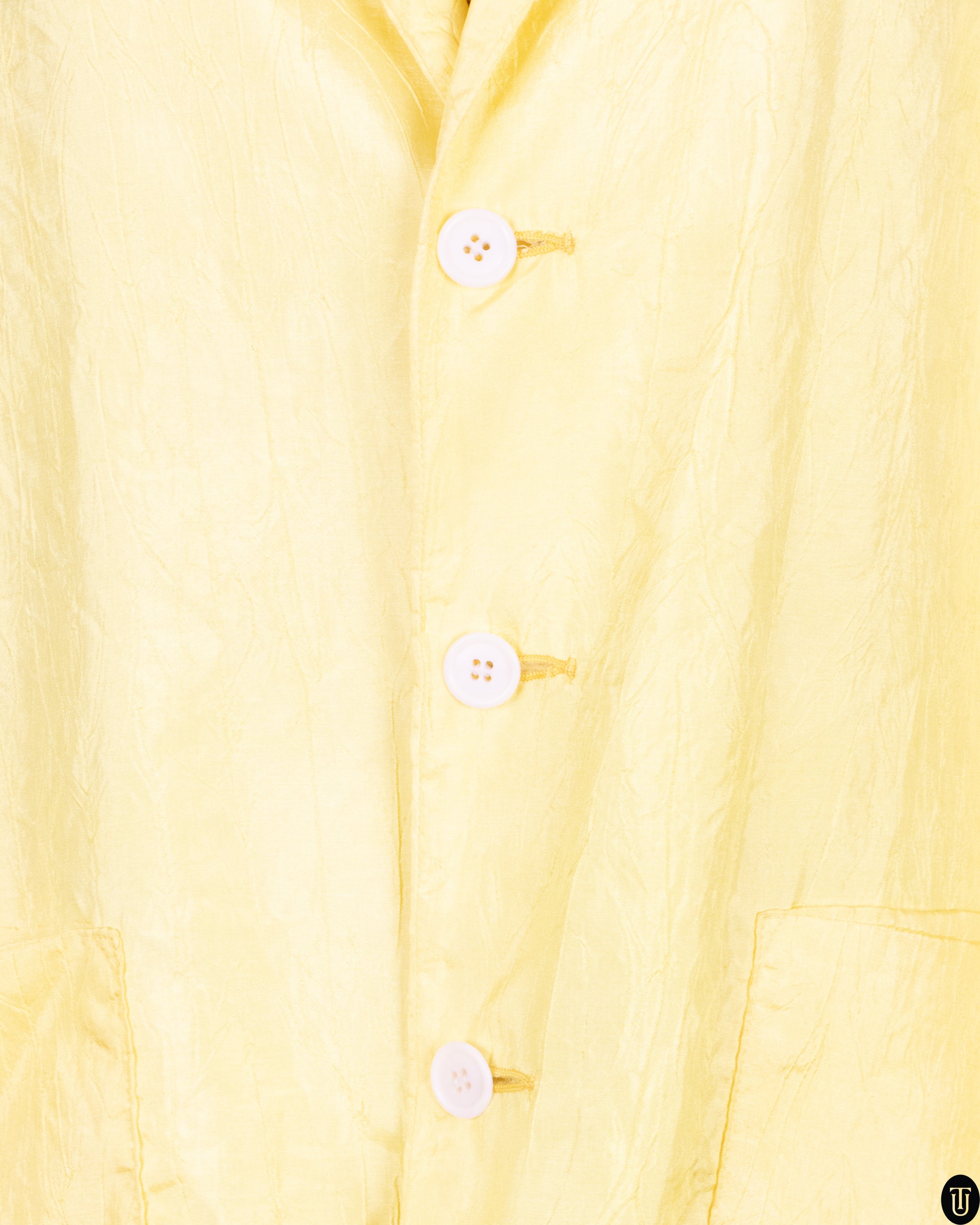 80's Commes Des Garçons Yellow Robe Des Chambres M