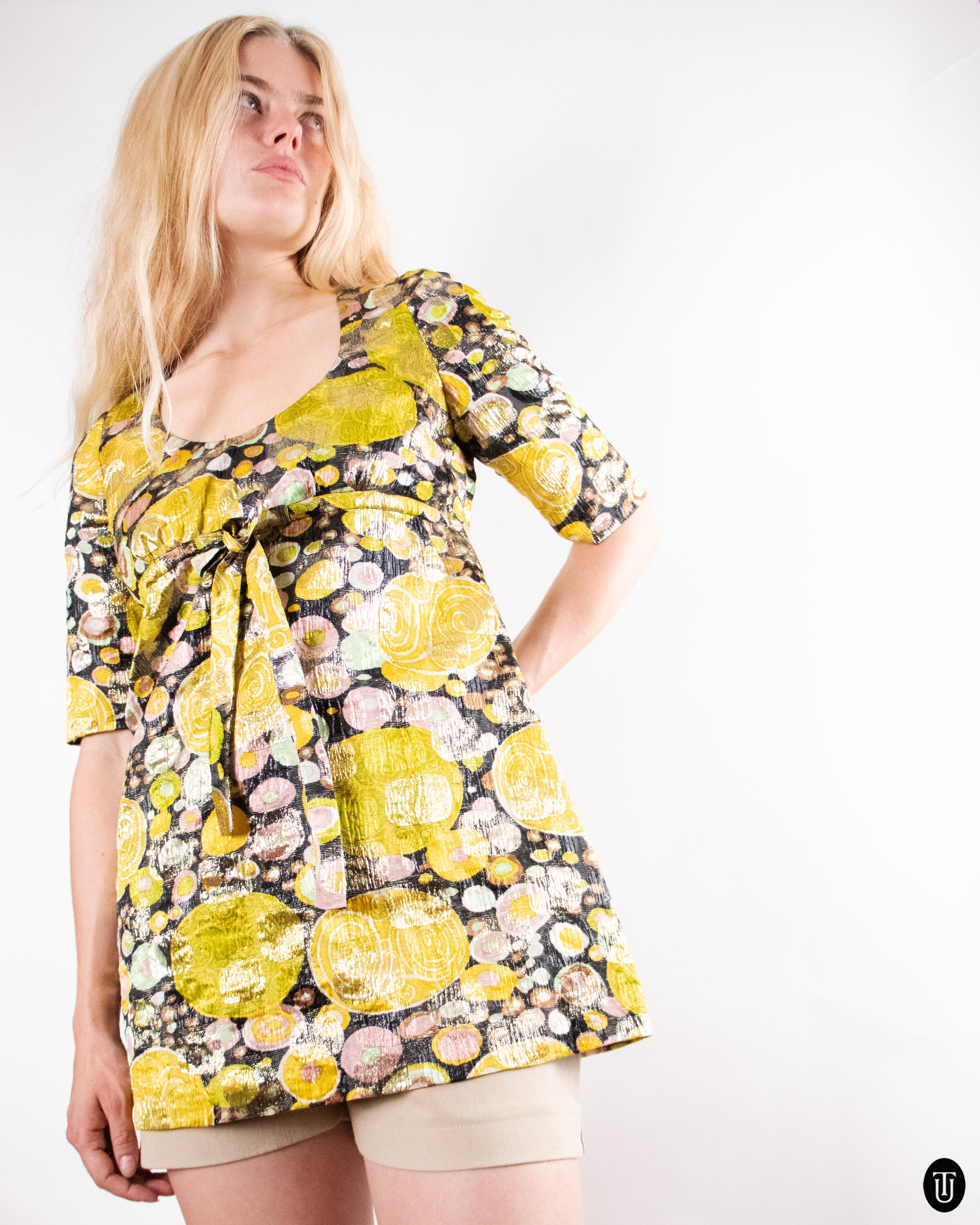 60's Chloe A-Shaped Mini Dress XS