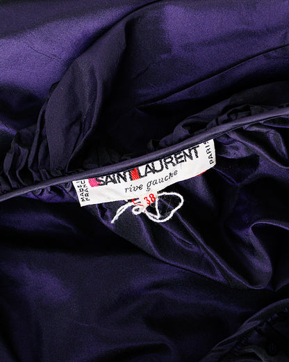 70's Saint Laurent Rive Gauche Silk Gown M