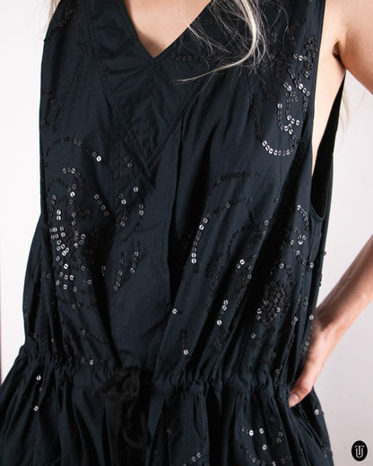 00's Dries Van Noten Sequin Oversized Dress L