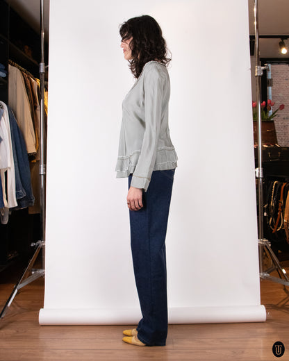 00's Martihe + Francois Girbaud Grey Top M
