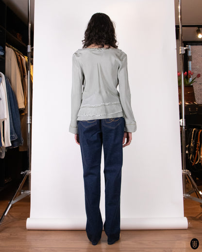 00's Martihe + Francois Girbaud Grey Top M