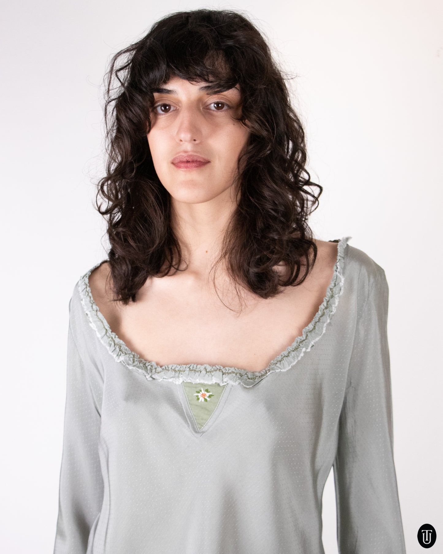 00's Martihe + Francois Girbaud Grey Top M