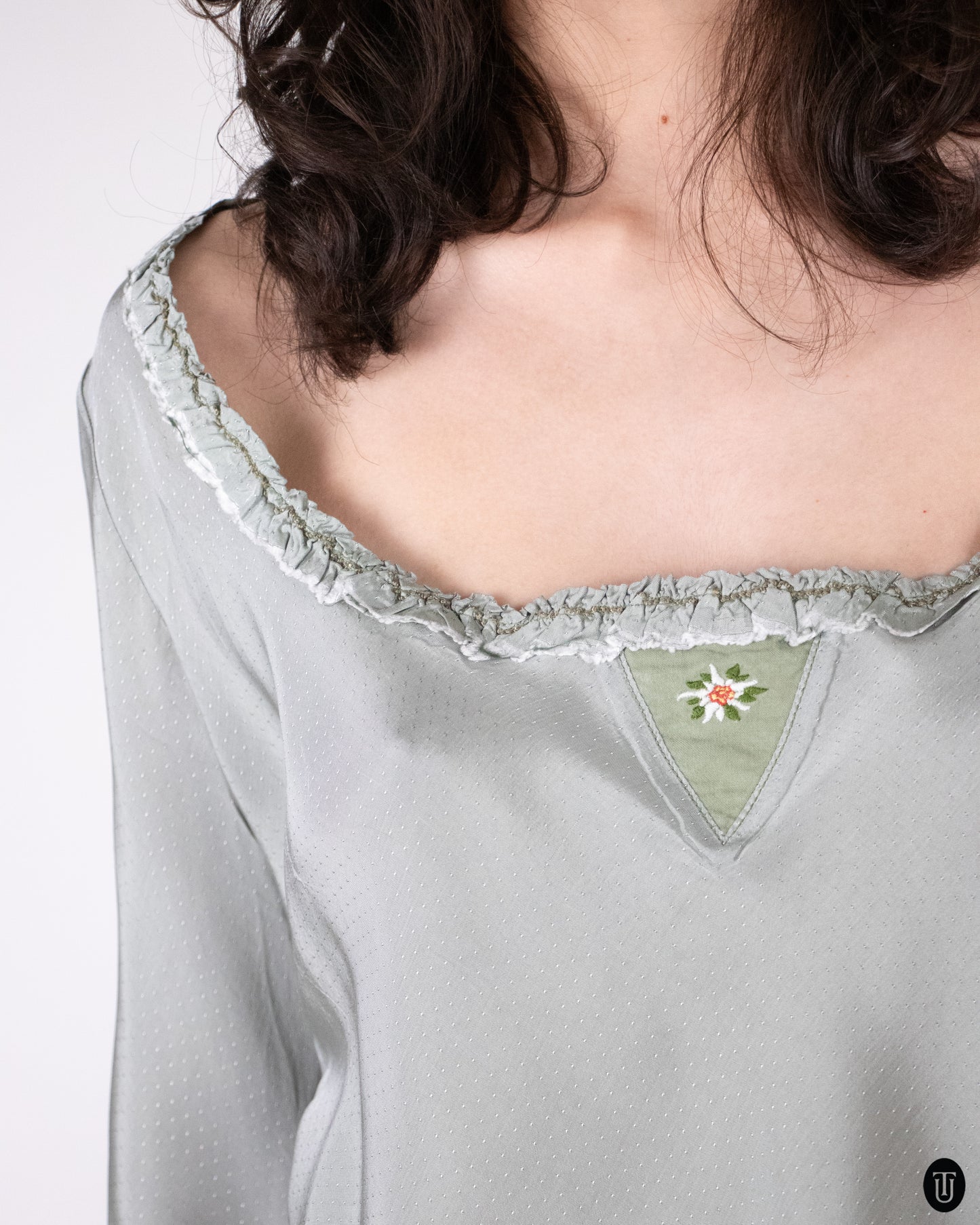 00's Martihe + Francois Girbaud Grey Top M