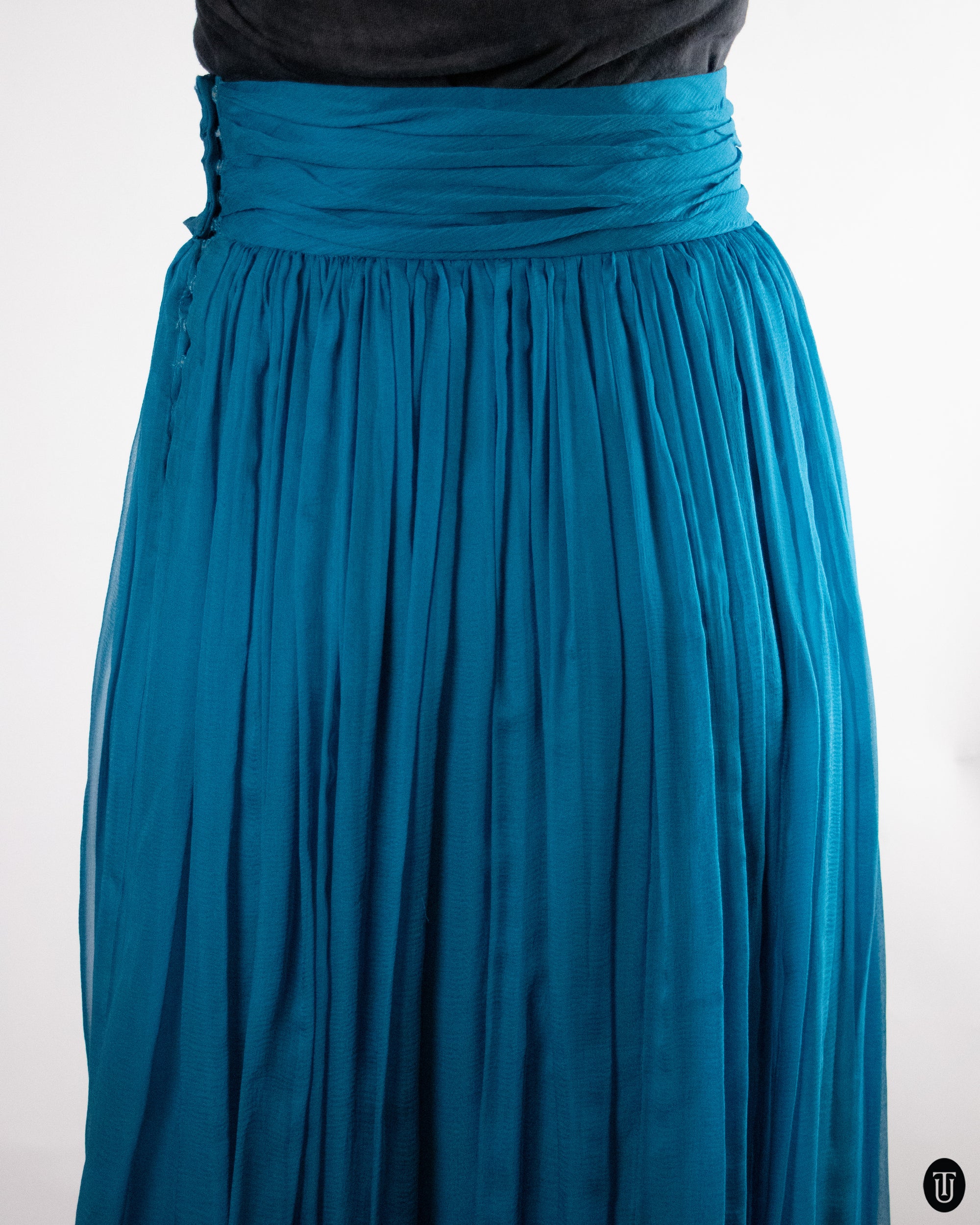 00's Christian Dior Silk Skirt M