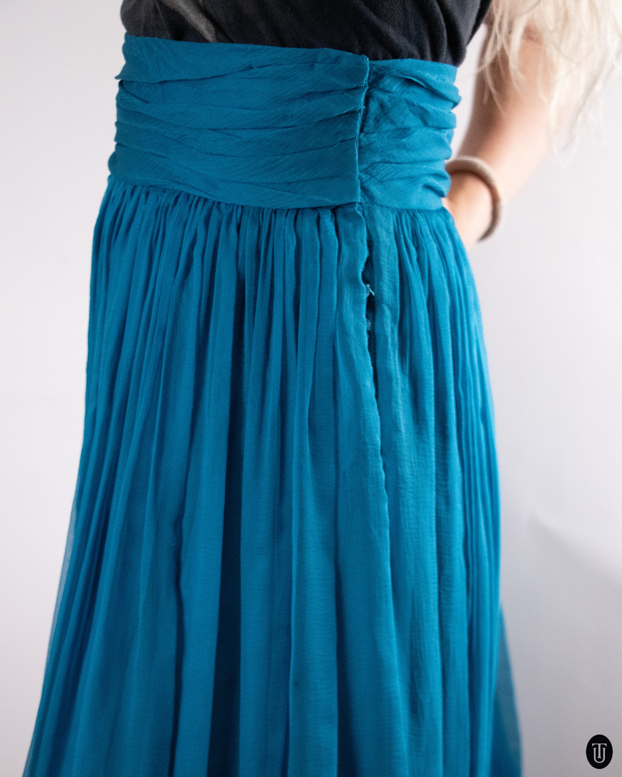 00's Christian Dior Silk Skirt M