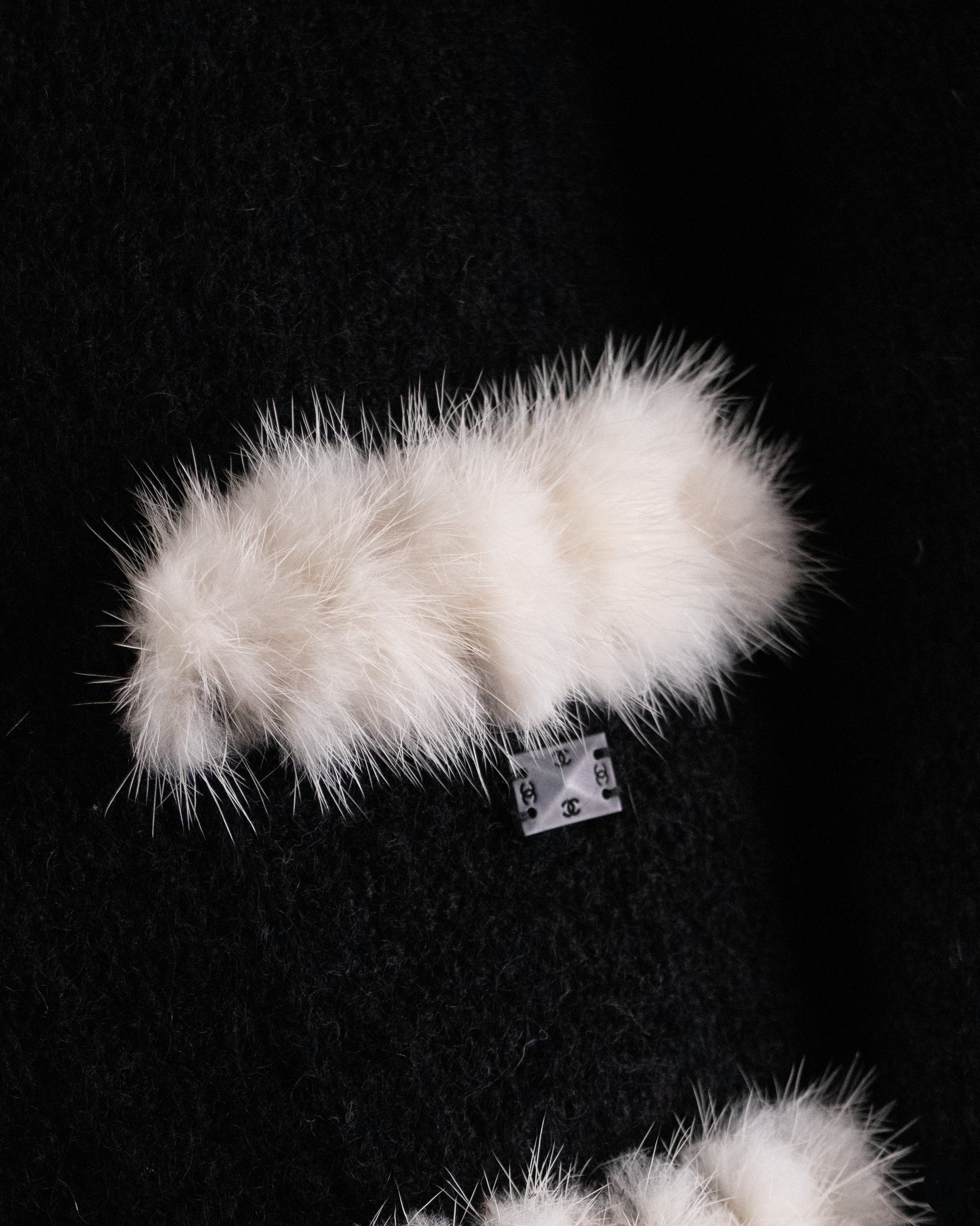 80's Chanel Wool & Mohair Cardigan M