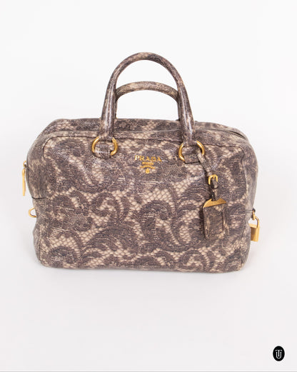 00's Prada Talco Bowling Bag