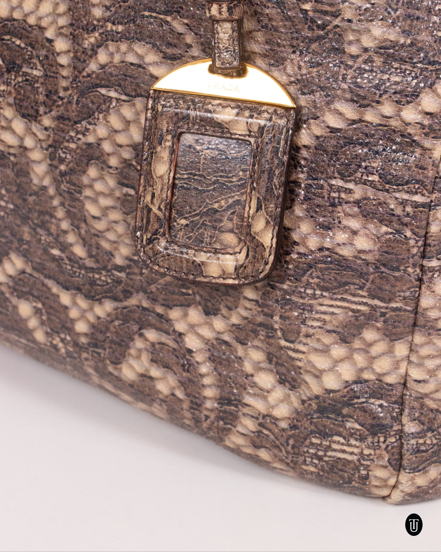 00's Prada Talco Bowling Bag