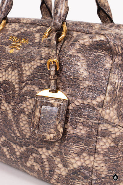 00's Prada Talco Bowling Bag