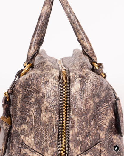 00's Prada Talco Bowling Bag