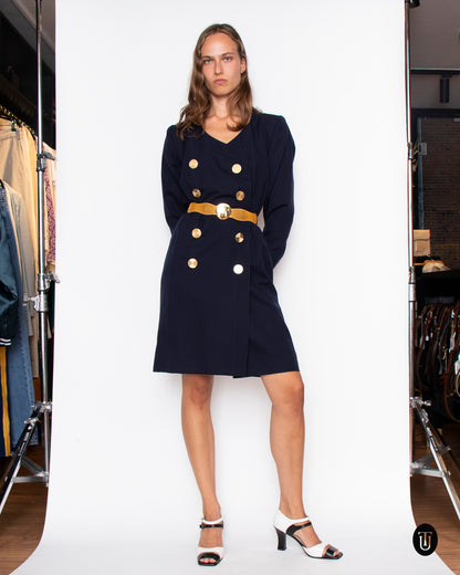 80's Yves Saint Laurent Rive Gauche Short Dress S