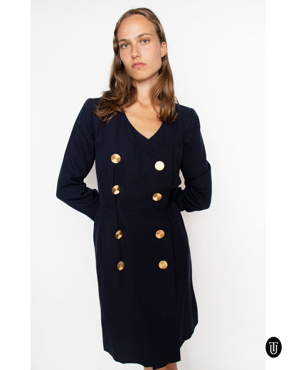 80's Yves Saint Laurent Rive Gauche Short Dress S