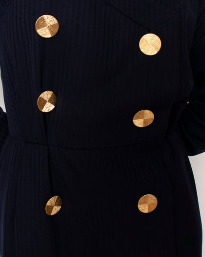 80's Yves Saint Laurent Rive Gauche Short Dress S