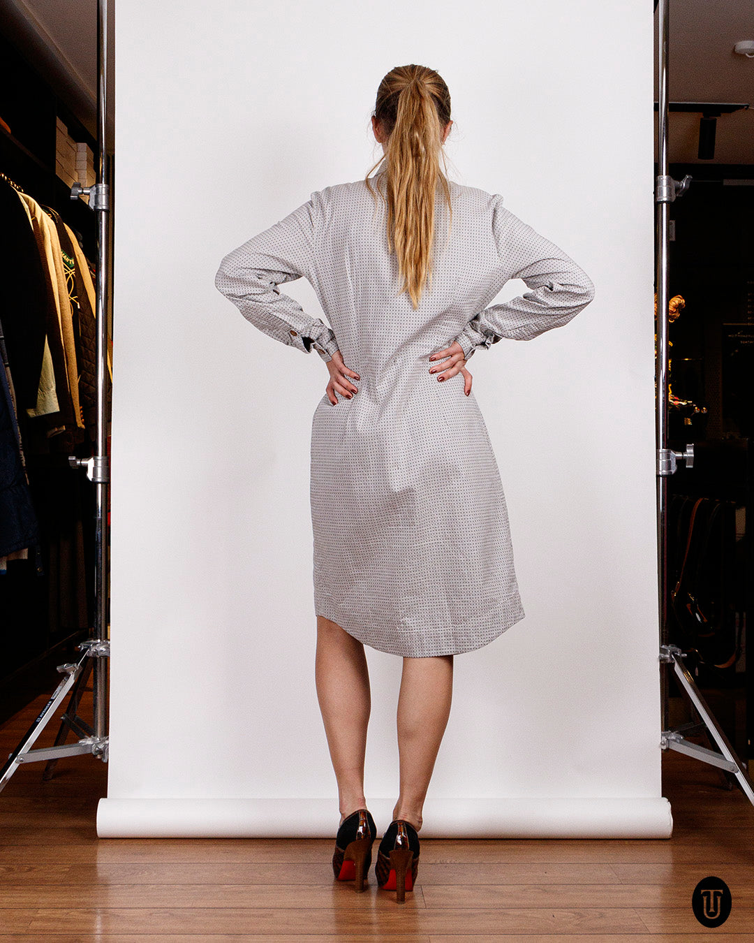 1990s Vivienne Westwood Cotton Shirt Dress S