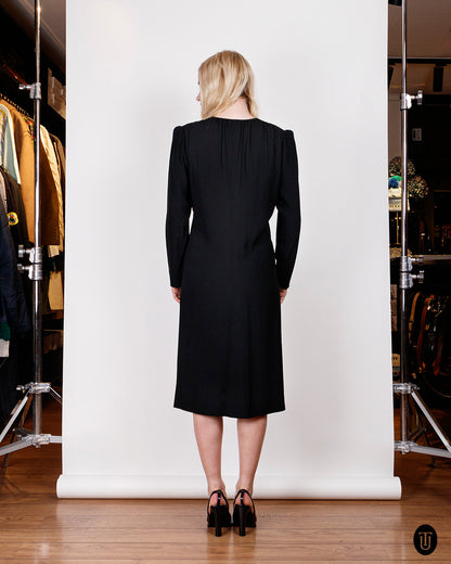 80's Yves Saint Laurent Cocktail Dress S